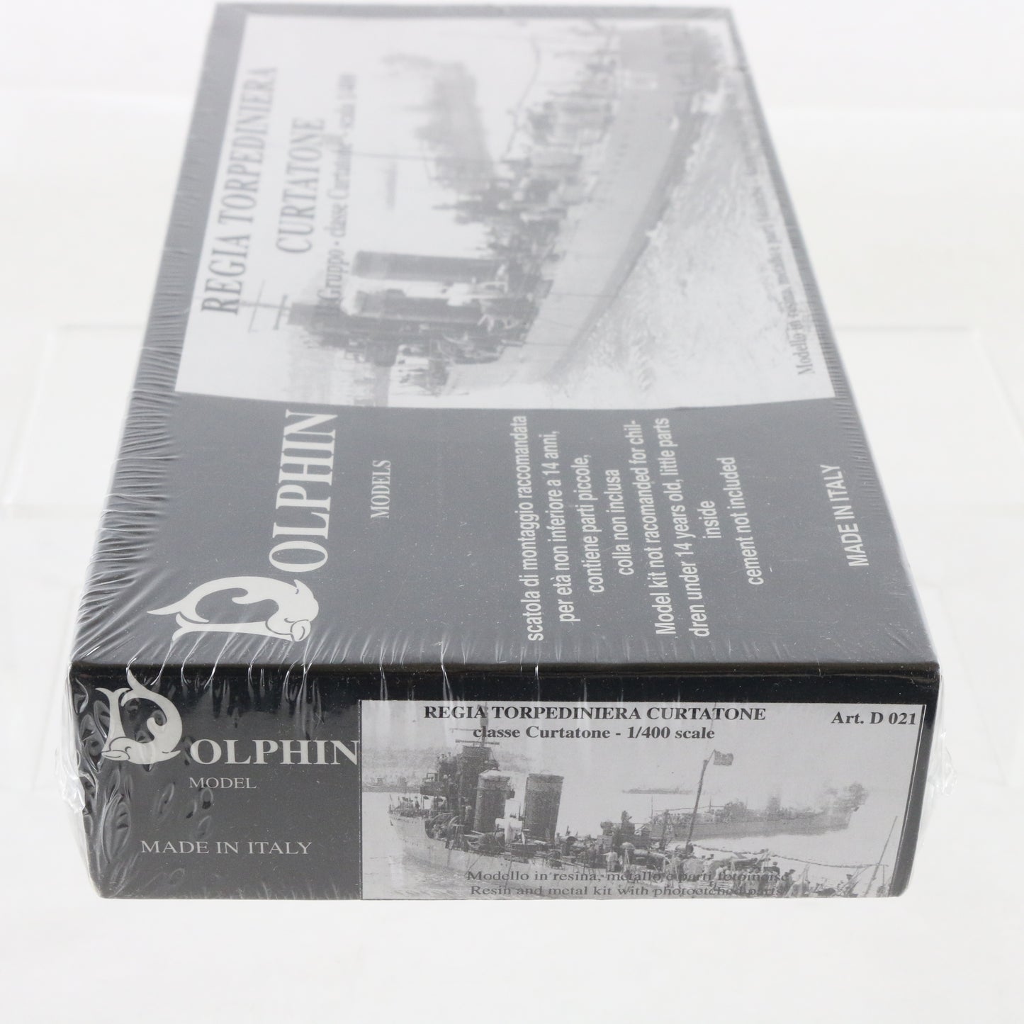 Regia Torpediniera Curtatone Dolphin Sealed Resin Kit Torpedo Boat
