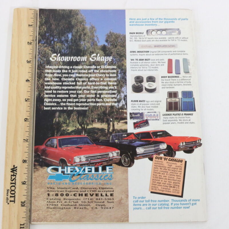 Muscle Cars Wings N Things 70 Superbird Car Magazine Sep 1991 Vol 9 No 5
