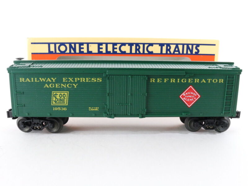 Railway Express Agency Soo 19536 Refrigerator Reefer Car Lionel O 6-19536