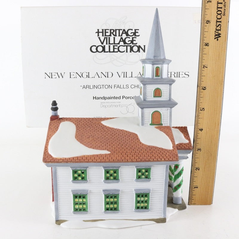 Dept 56 New England Heritage Village Arlington Falls Church Christmas 5651-0