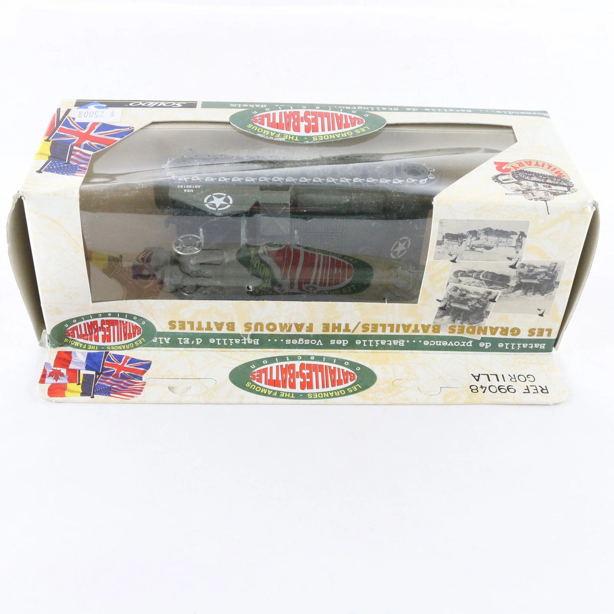 M41 Howitzer Armored Vehicle Famous Battles Solido 1:43 99048 Metal