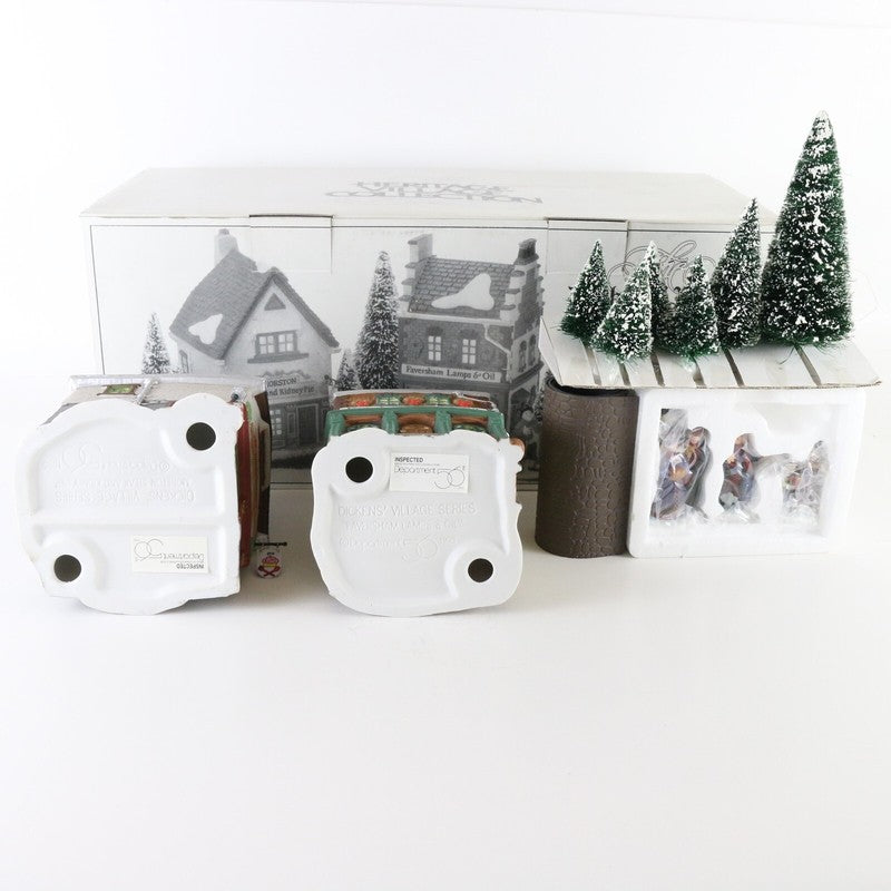 Dept 56 Dickens Heritage Village Start A Tradition Set Of 13 Christmas Buildings