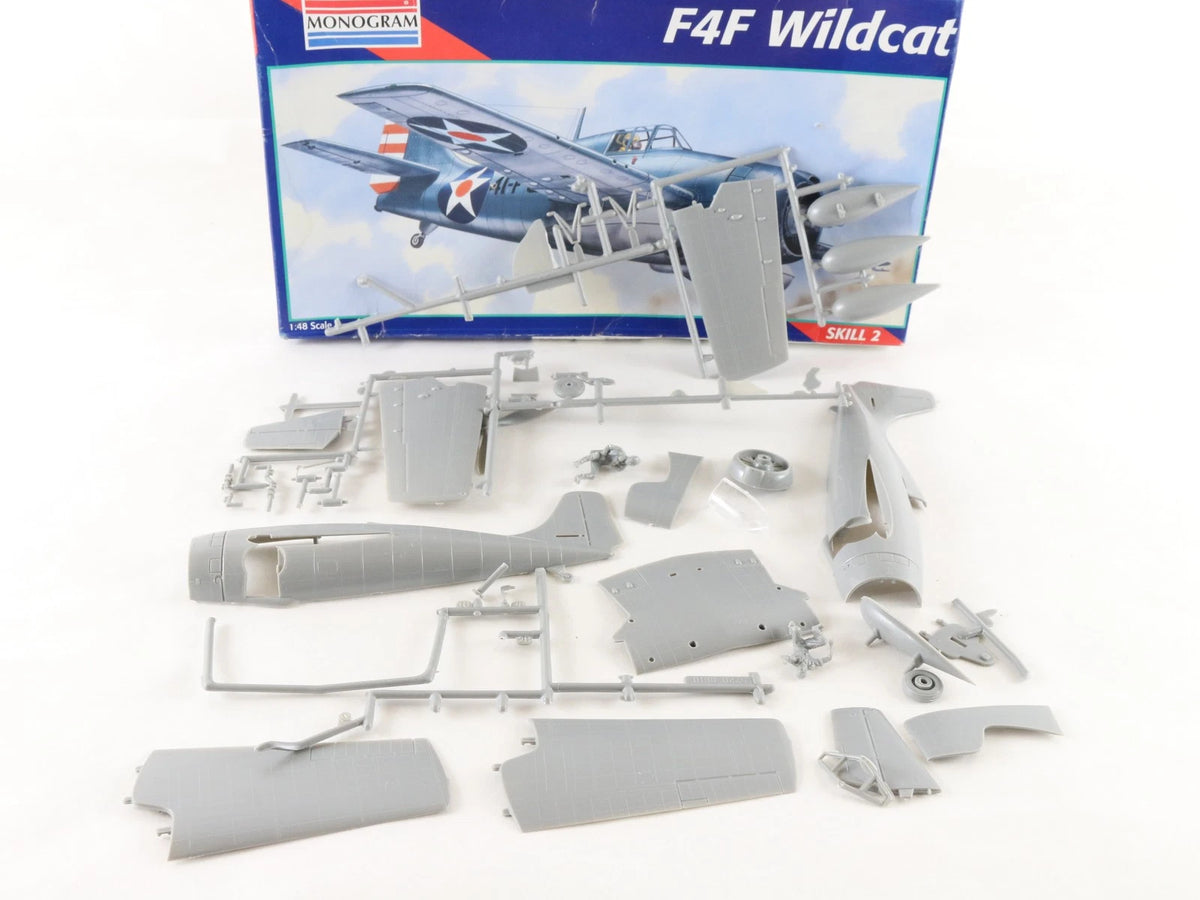 F4F Wildcat Grumman Fighter Plane Monogram 1:48 5220 Model Kit