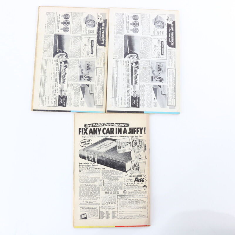 Lot Of 5 Custom Rodder Jan Mar Apr 1958 Vintage Car Magazines