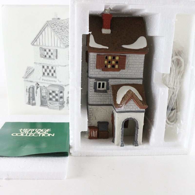 Dept 56 Dickens Heritage Village Poulterer Christmas Building 5926-9