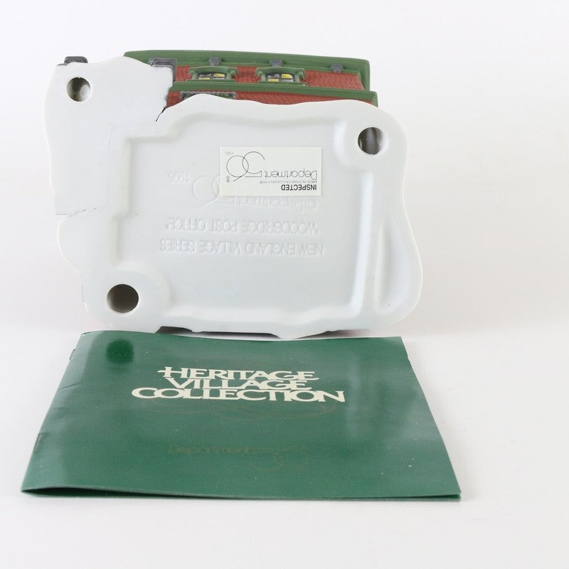 Dept 56 New England Heritage Village Woodbridge Post Office Christmas Xmas 56572