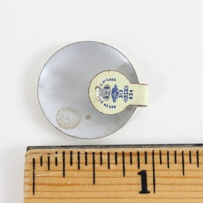 Vintage Ive Had My Chest X-ray Green Duck Lung Association Pinback Button 1"