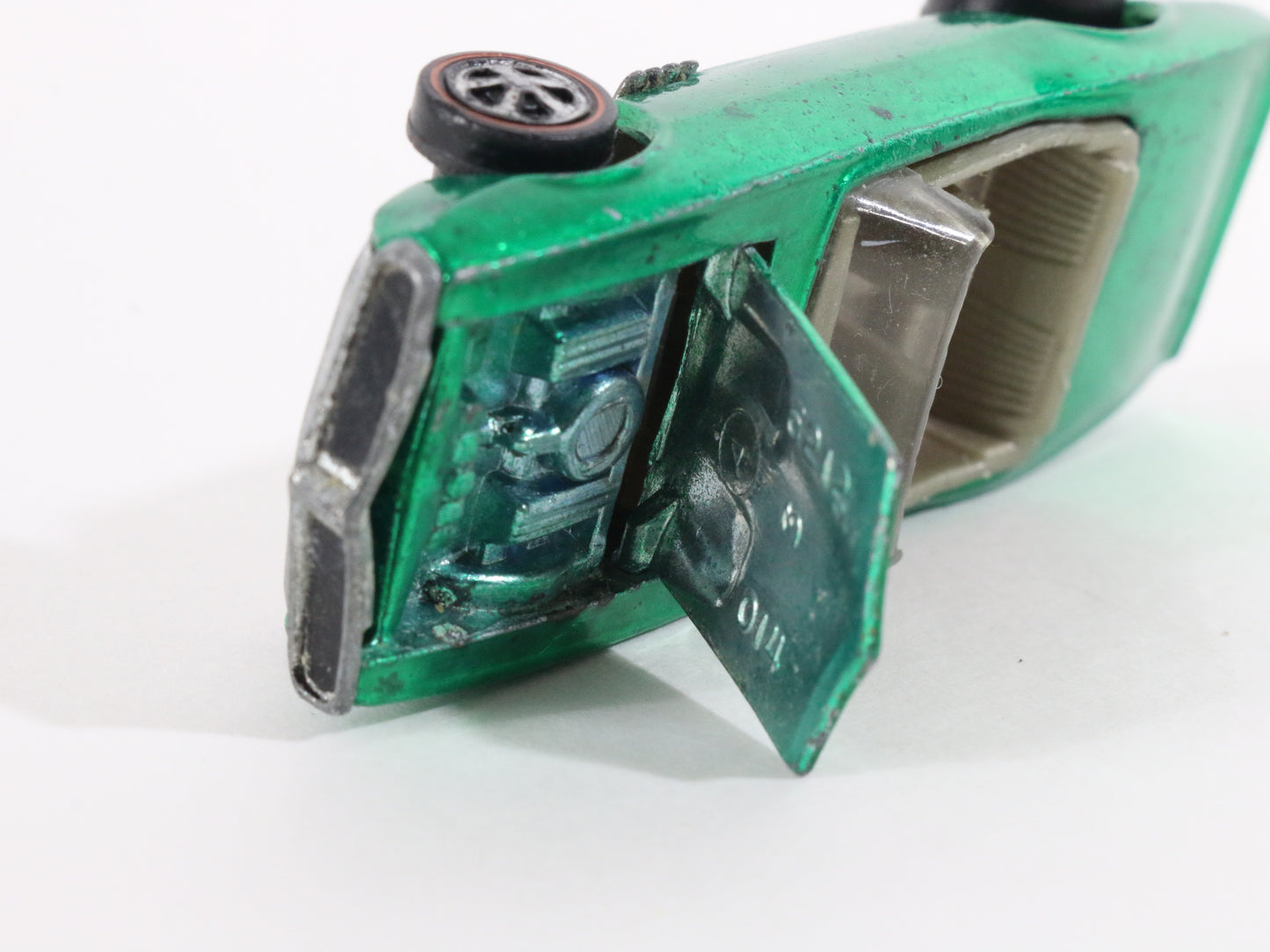 Vintage Hot Wheels Redline Custom Firebird Green Mattel 1968 USA