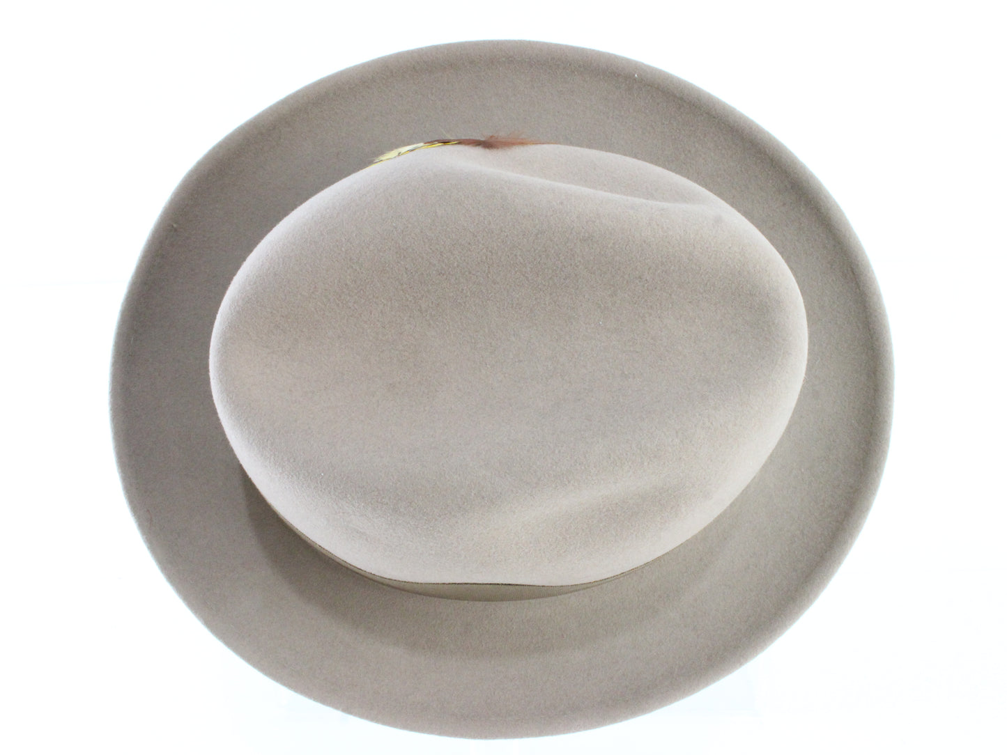 Biltmore Mens Vintage Hickory Tan Wool Felt Mens Vintage Dress Hat S