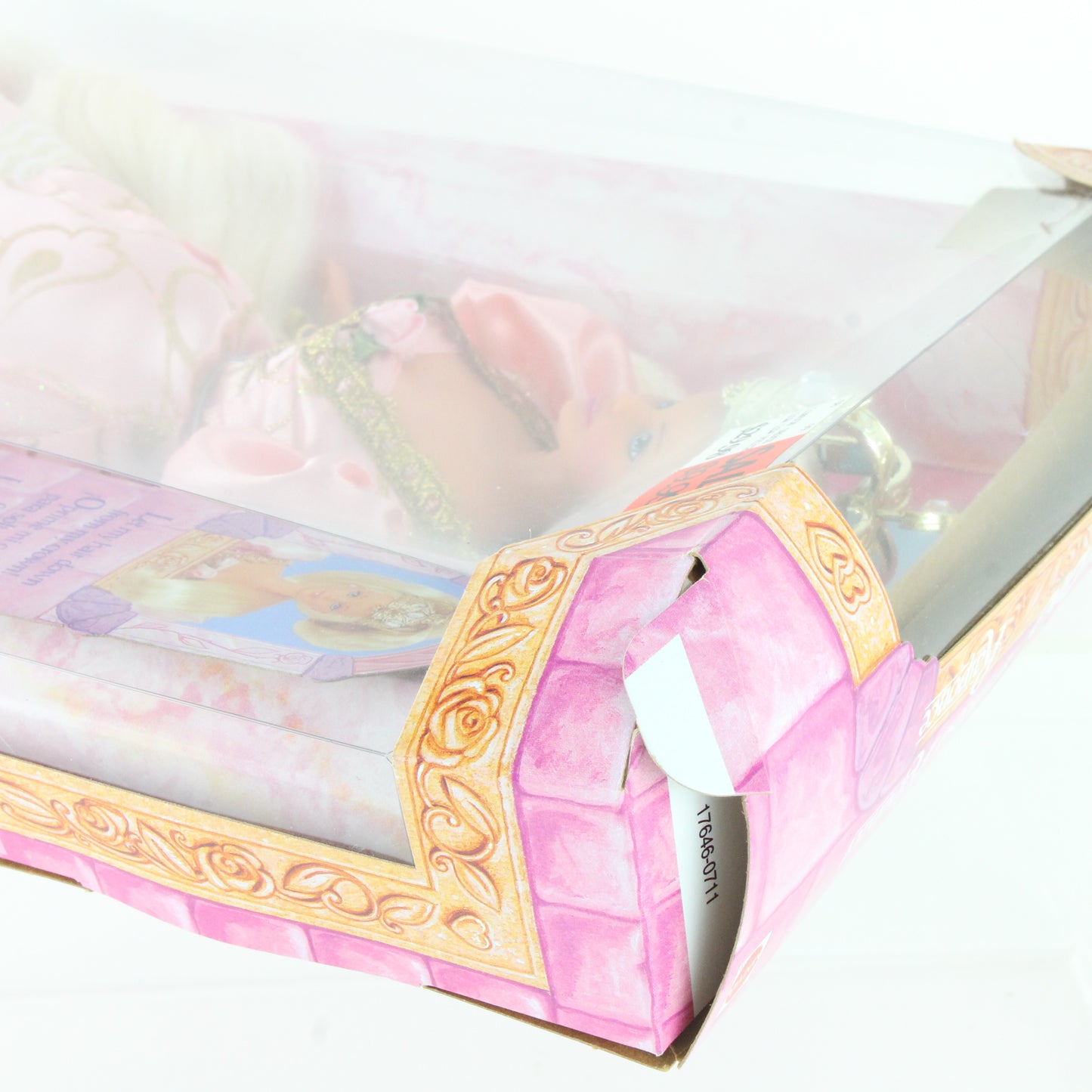 Rapunzel Barbie Blonde W/ Pink Gown Mattel 17646 Foreign Release