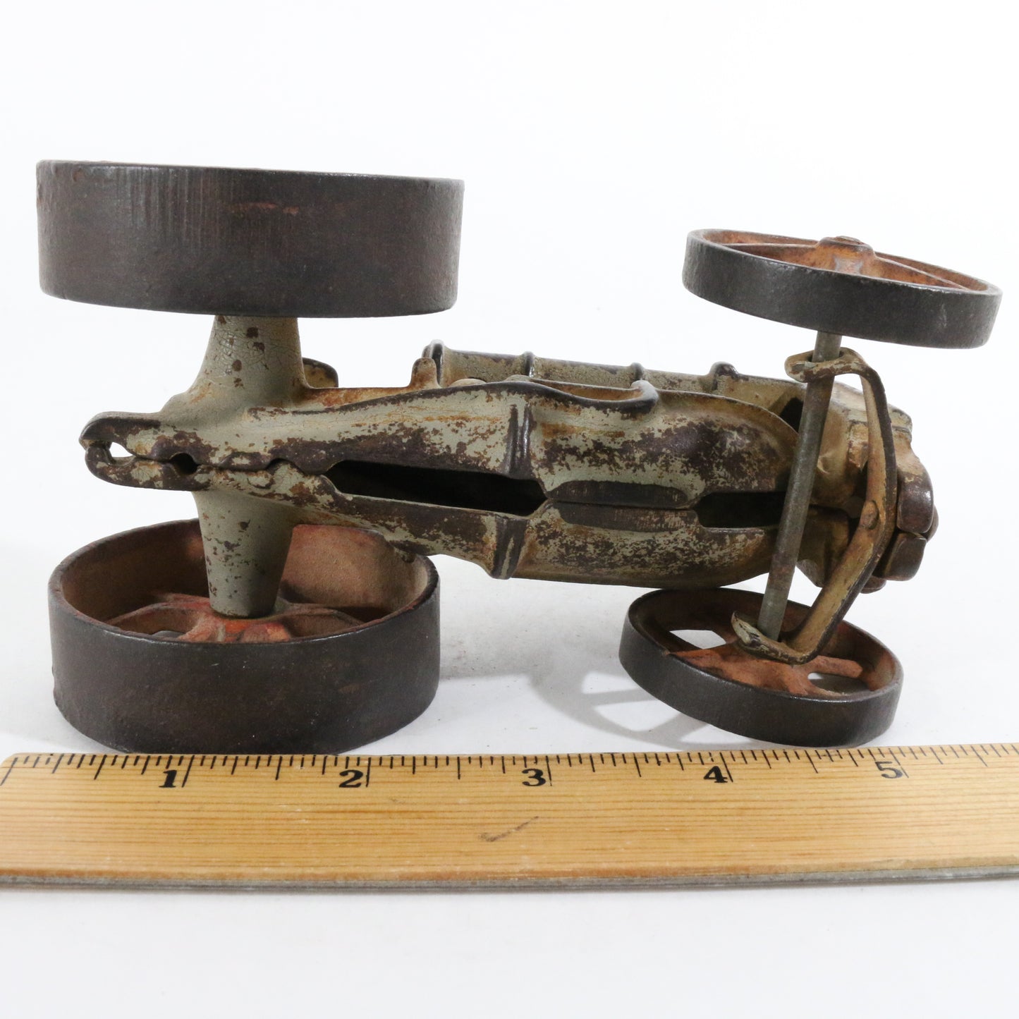 Vintage Fordson Tractor Farm Model Arcade Cast Iron 6��� NICE PATINA