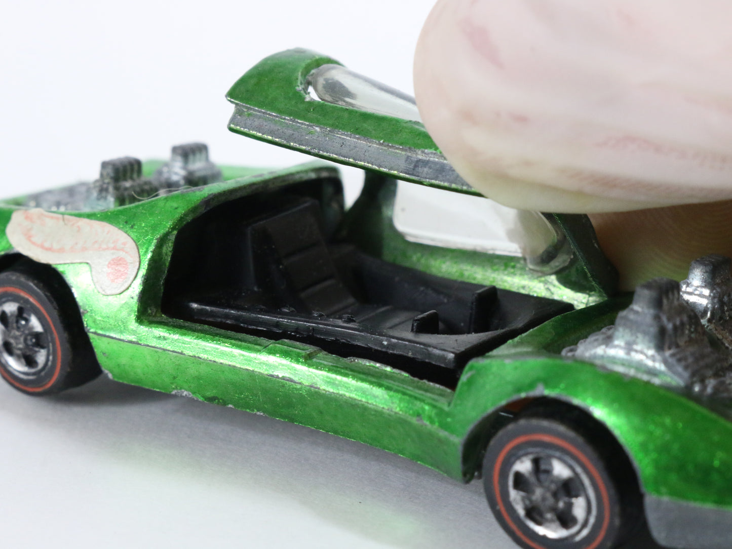 Vintage Hot Wheels Redline Mod Quad Green Mattel 1969 USA