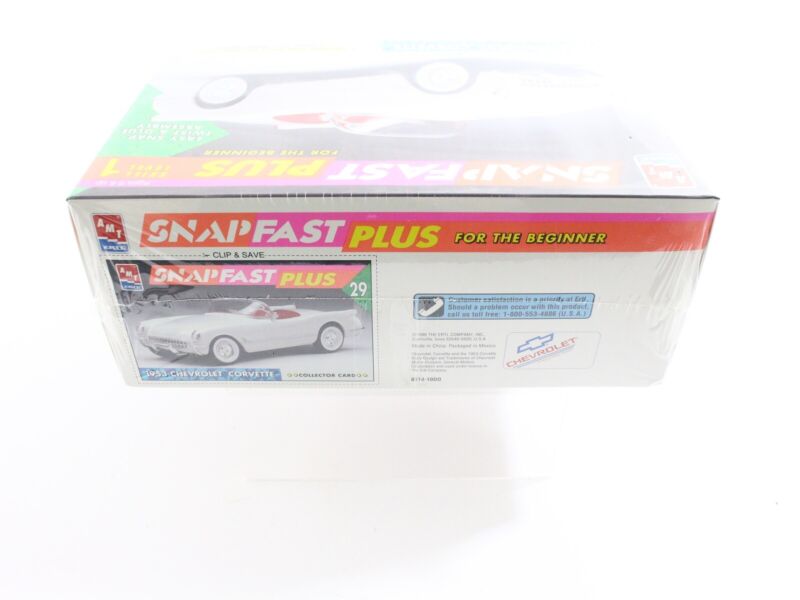 1953 Chevrolet Corvette SnapFast Plus AMT ERTL 1:25 Model Kit 8314 SEALED