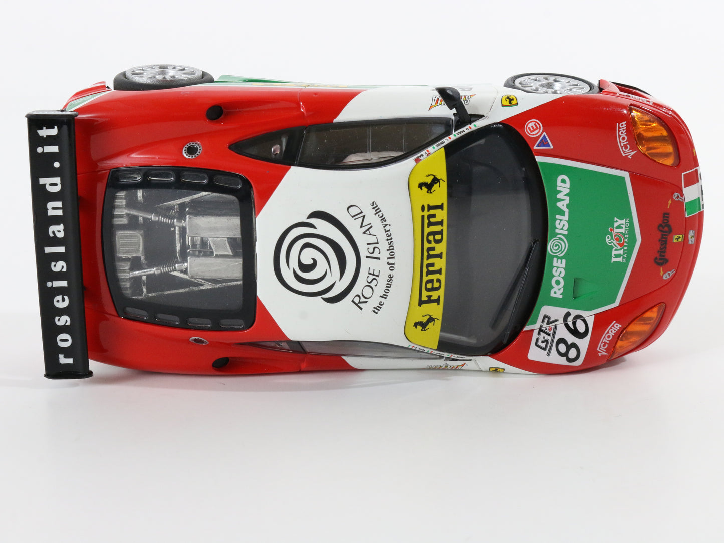 Ferrari 360 GTC #86 Rose Island SCX Digital 1:32 Slot Car