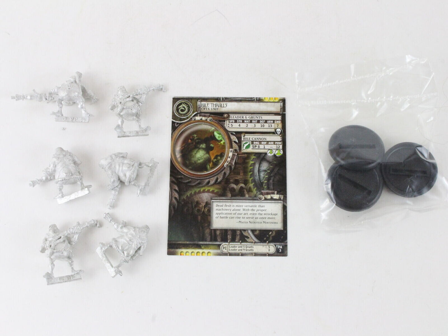 Warmachine Cryx Bile Thralls PIP34020 Privateer Press