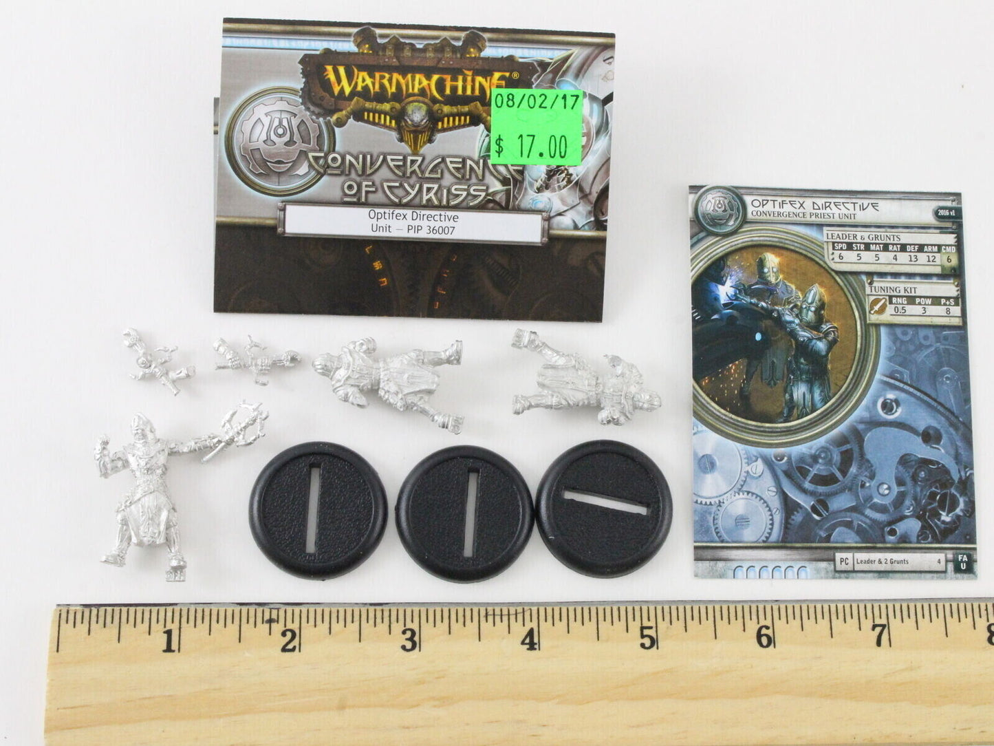 Warmachine Convergence Of Cyriss Optifex Directive Unit PIP36007 Game