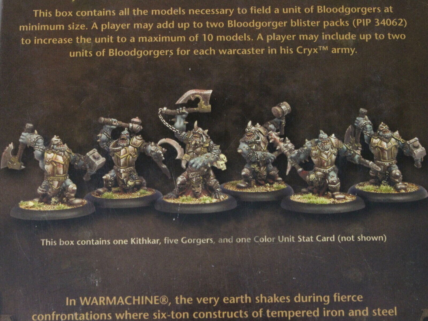 Warmachine Cryx Bloodgorgers PIP34061 Privateer Press