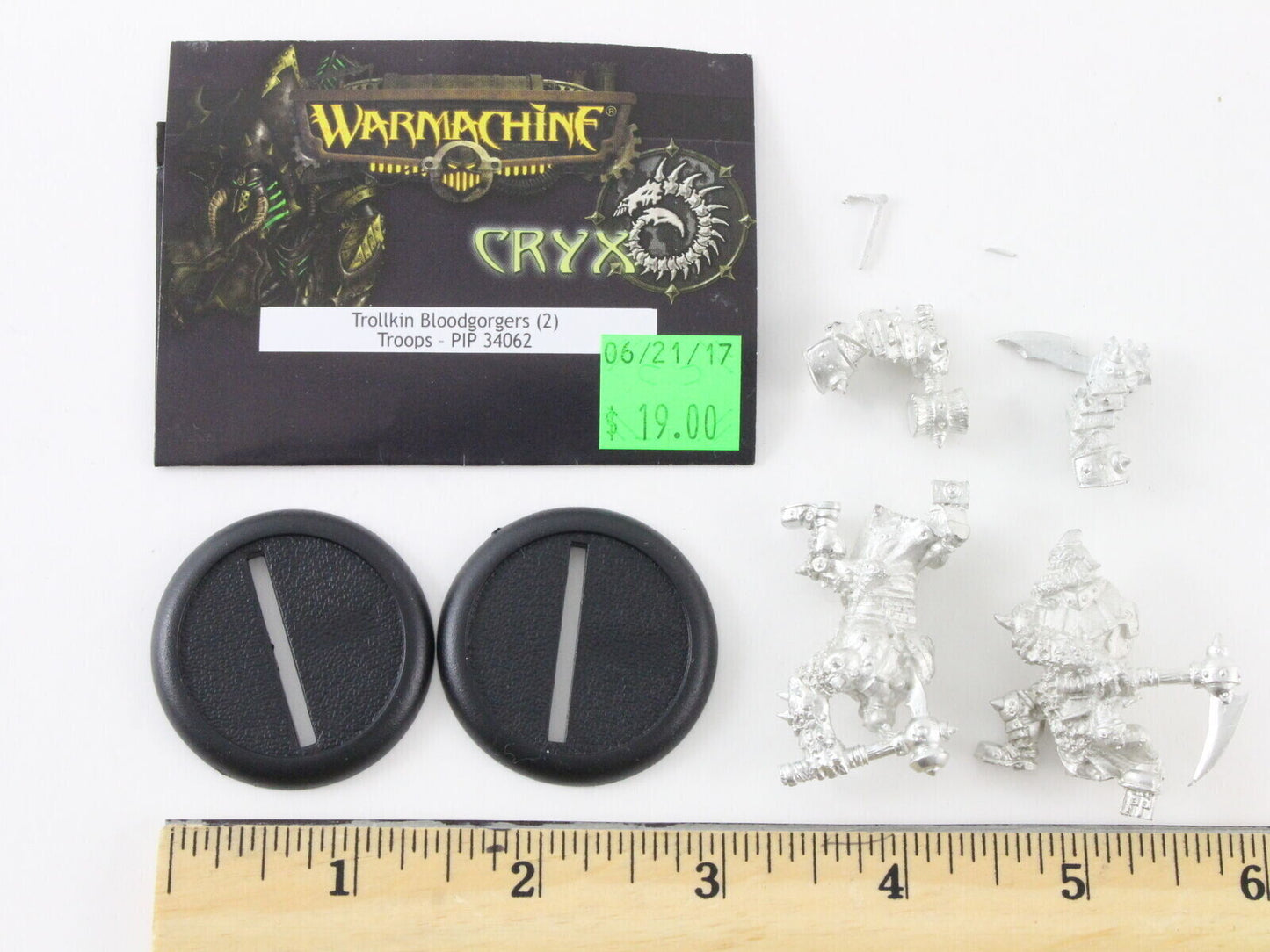 Warmachine Cryx Trollkin Bloodgorgers 2 Troops PIP34062 Privateer Press