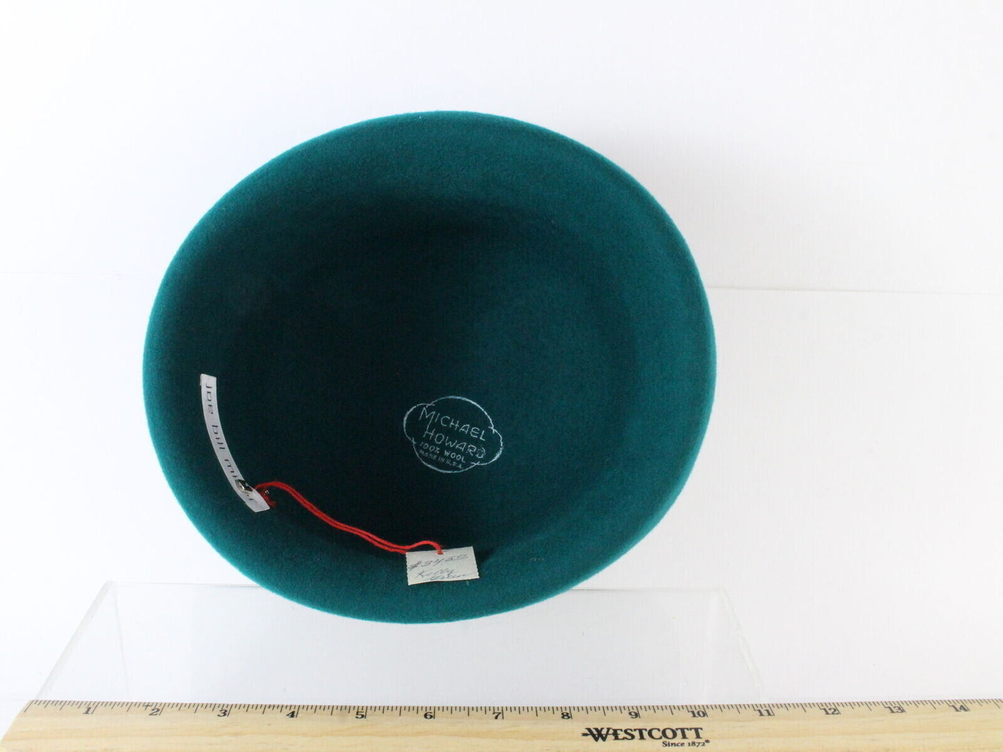 Joe Bill Miller Ladies Boutique Green Wool Fall/Winter Felt Hat 7 1/4 58cm