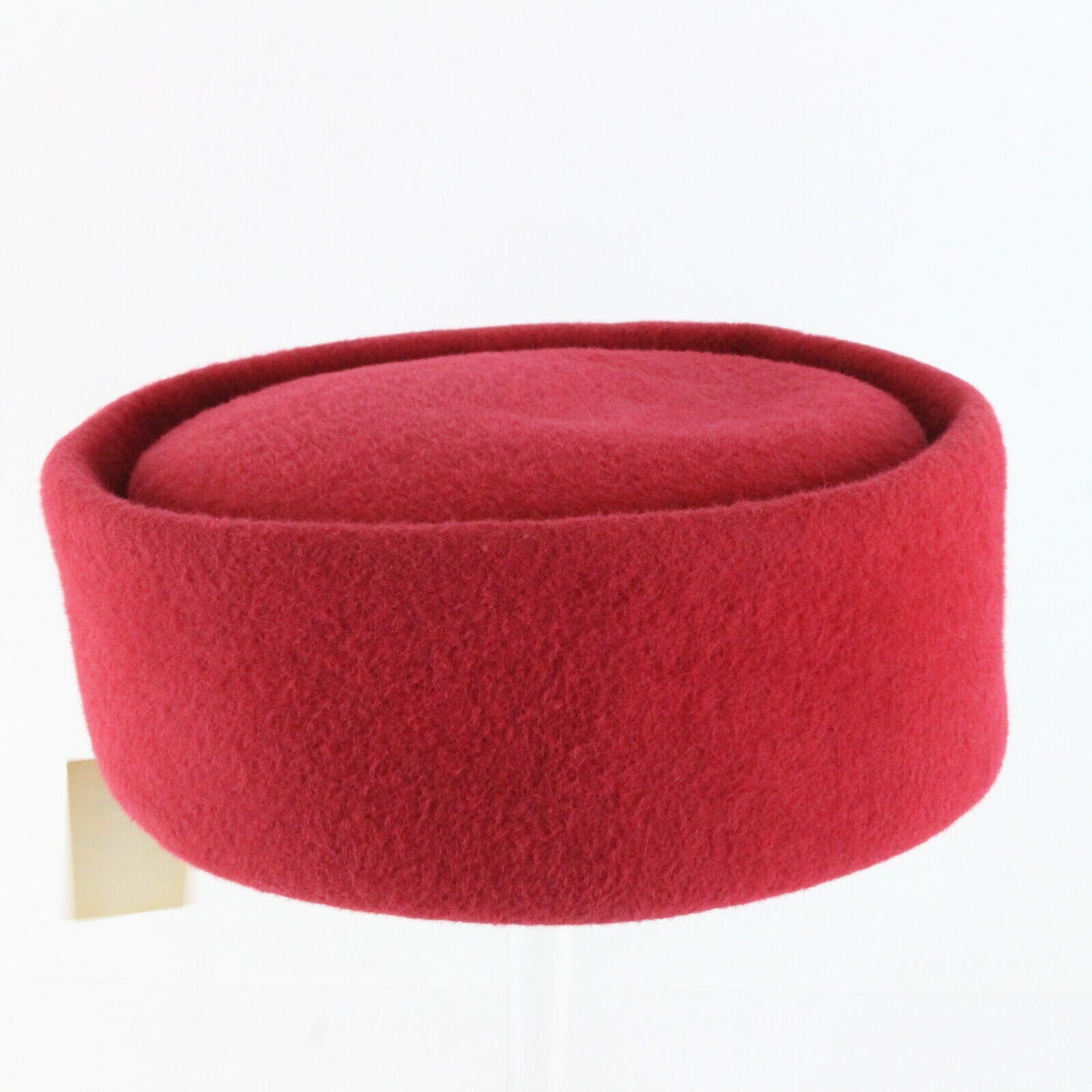 Vintage Sonni San Francisco Red Velour Womens Hat 7 56cm