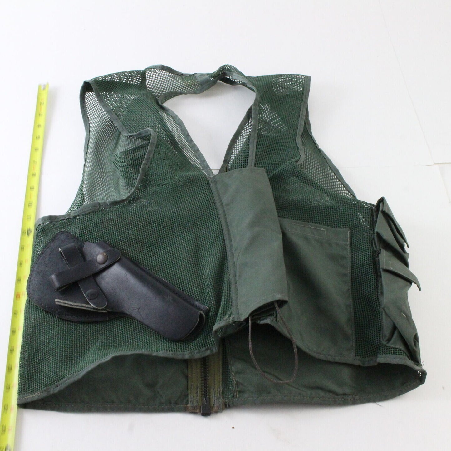 Vietnam Survival Vest SRU-21/P USAF 66d1596 W/ Sewn Leather Holster & Tools