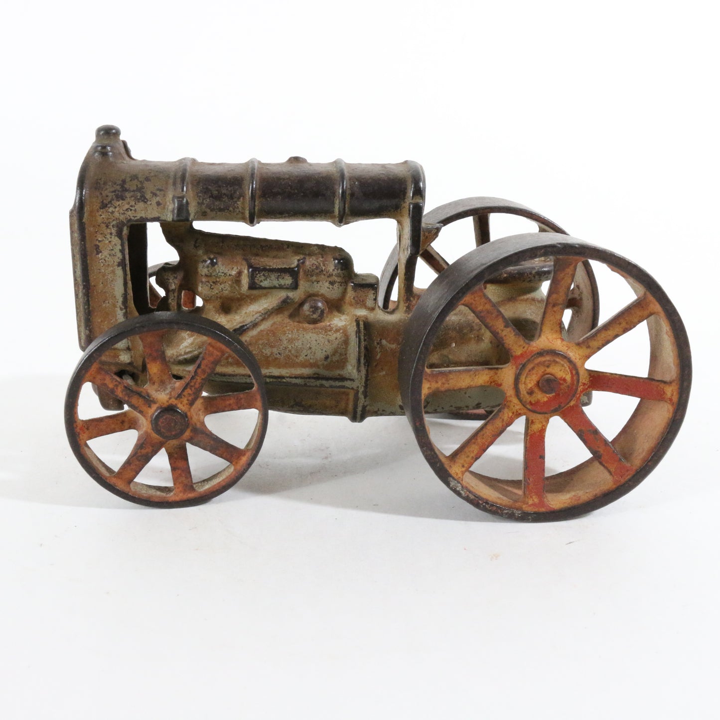 Vintage Fordson Tractor Farm Model Arcade Cast Iron 6��� NICE PATINA