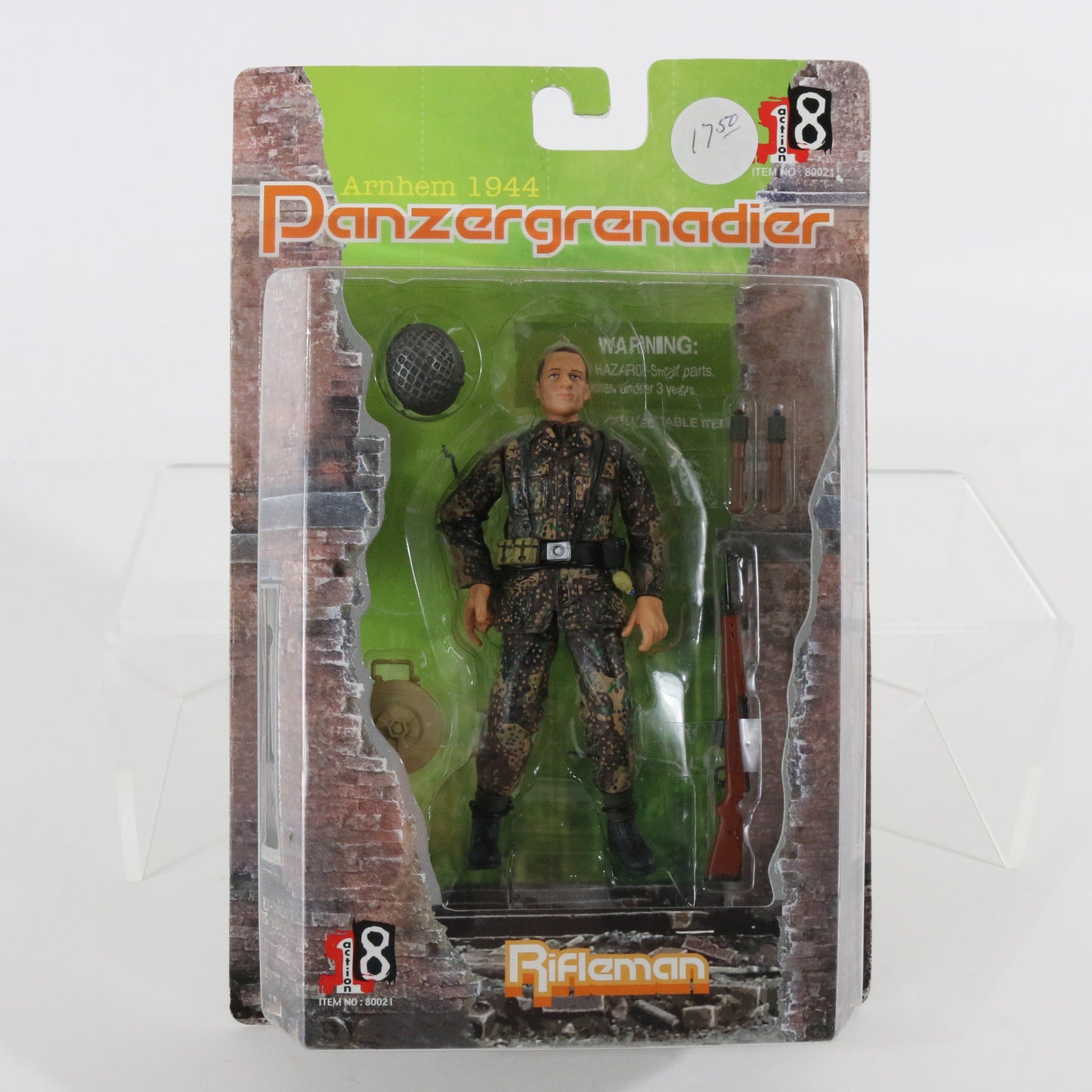 Rifleman Panzergrenadier WWII GERMANY Arnhem 1944 Action 18 1:18 Dragon 80021
