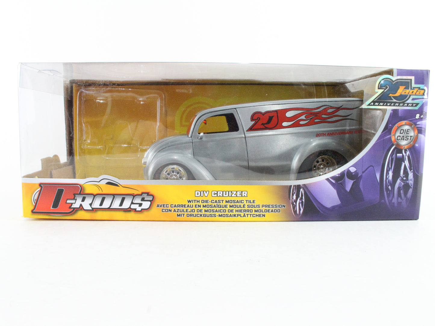 Div Cruizer D-Rods 20th Anniversary Jada 1:24 Scale Model 31078