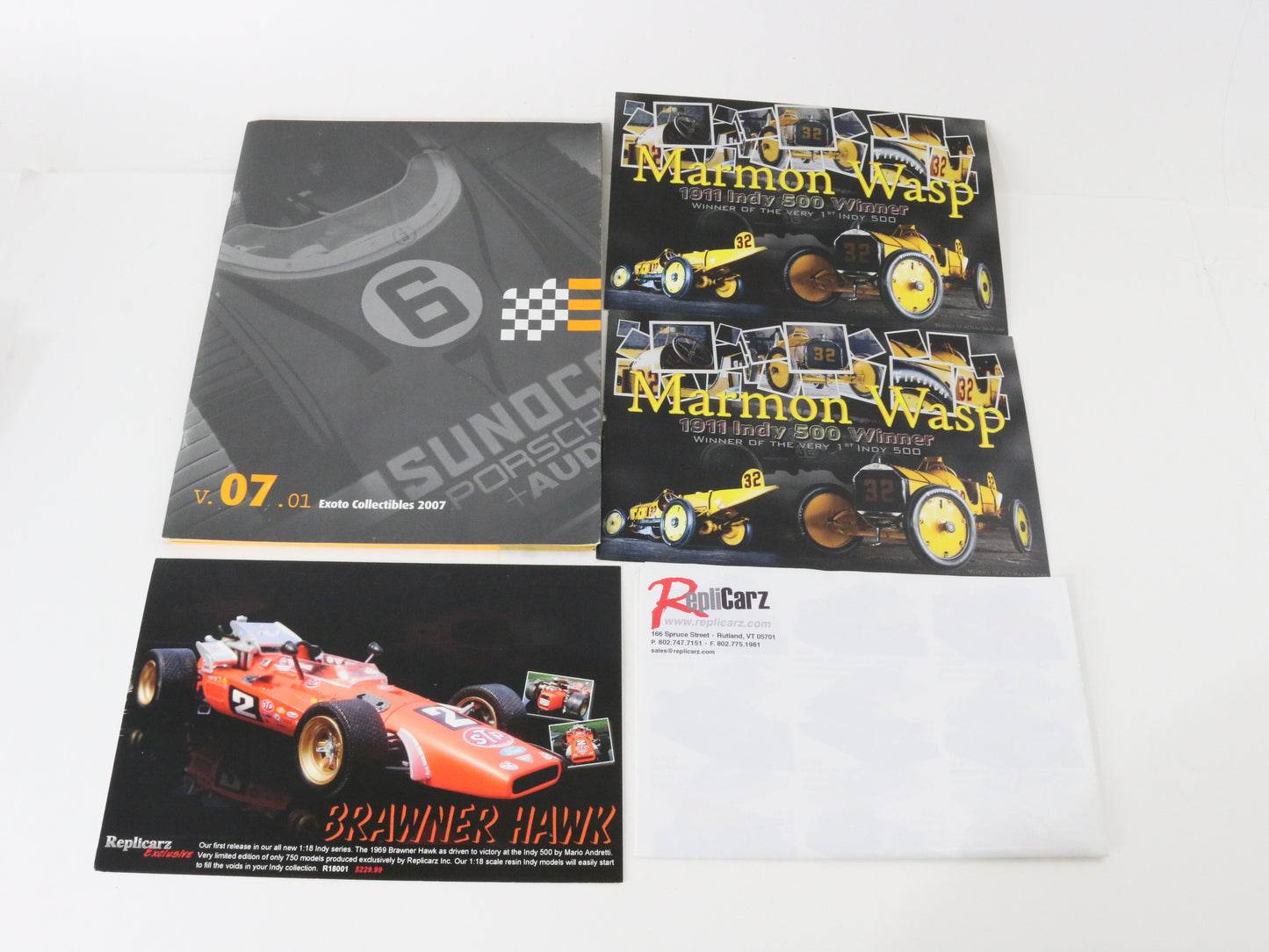 Lot Model Car Certificates Paperwork: Replicarz BBR TSM Carousel 1 TSM GMP 1:18