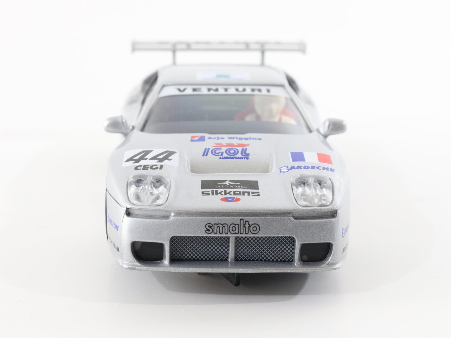 Venturi Lm #44 Igol Sikkens Silver & Black 1:32 Fly Slot Car