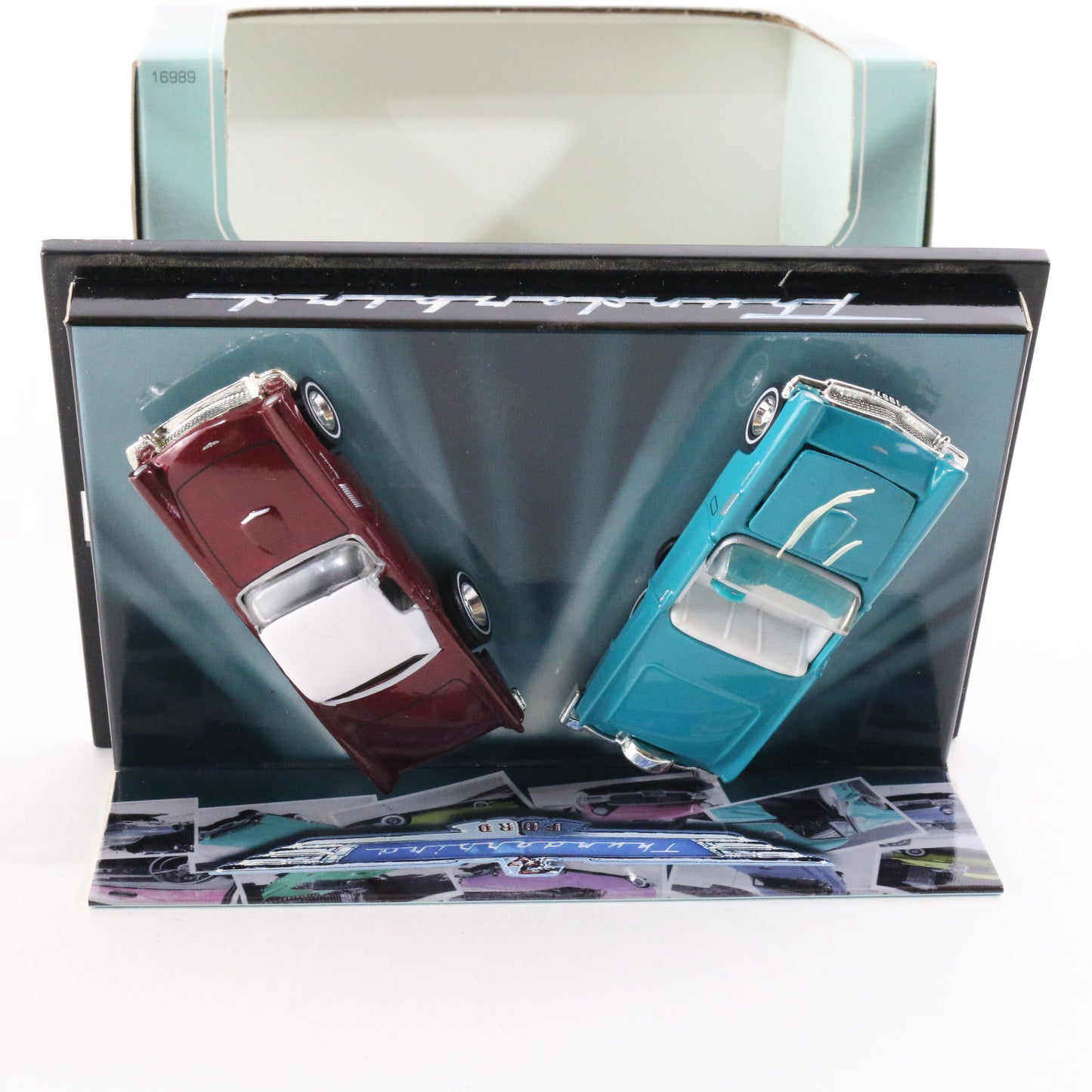 1957 Two Seat Thunderbird 40th Ann. Set 1957-97 Hot Wheels Mattel 16989 1:64