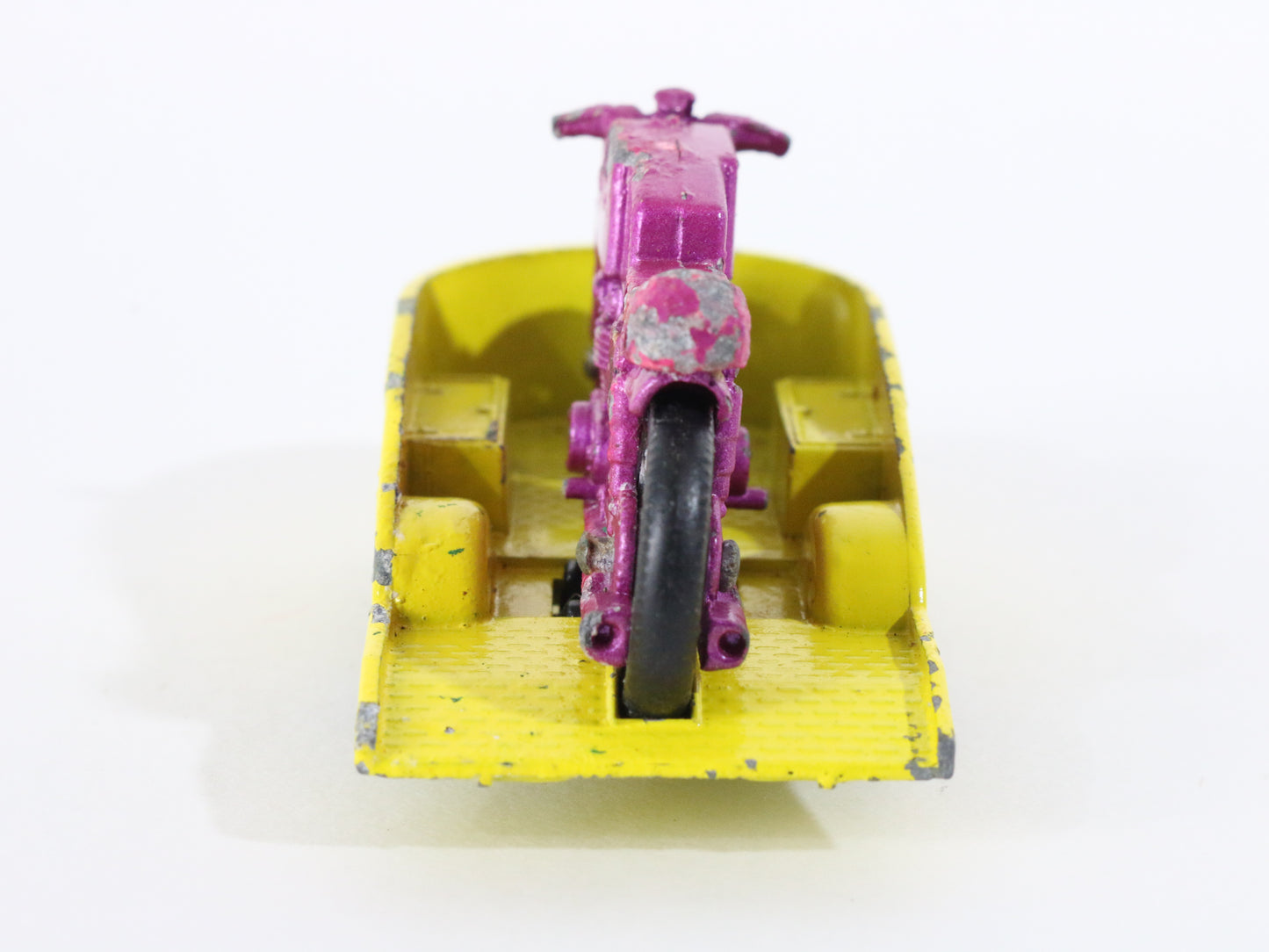 Vintage Matchbox Lesney Honda Motorcycle Trailer 38 RARE PURPLE