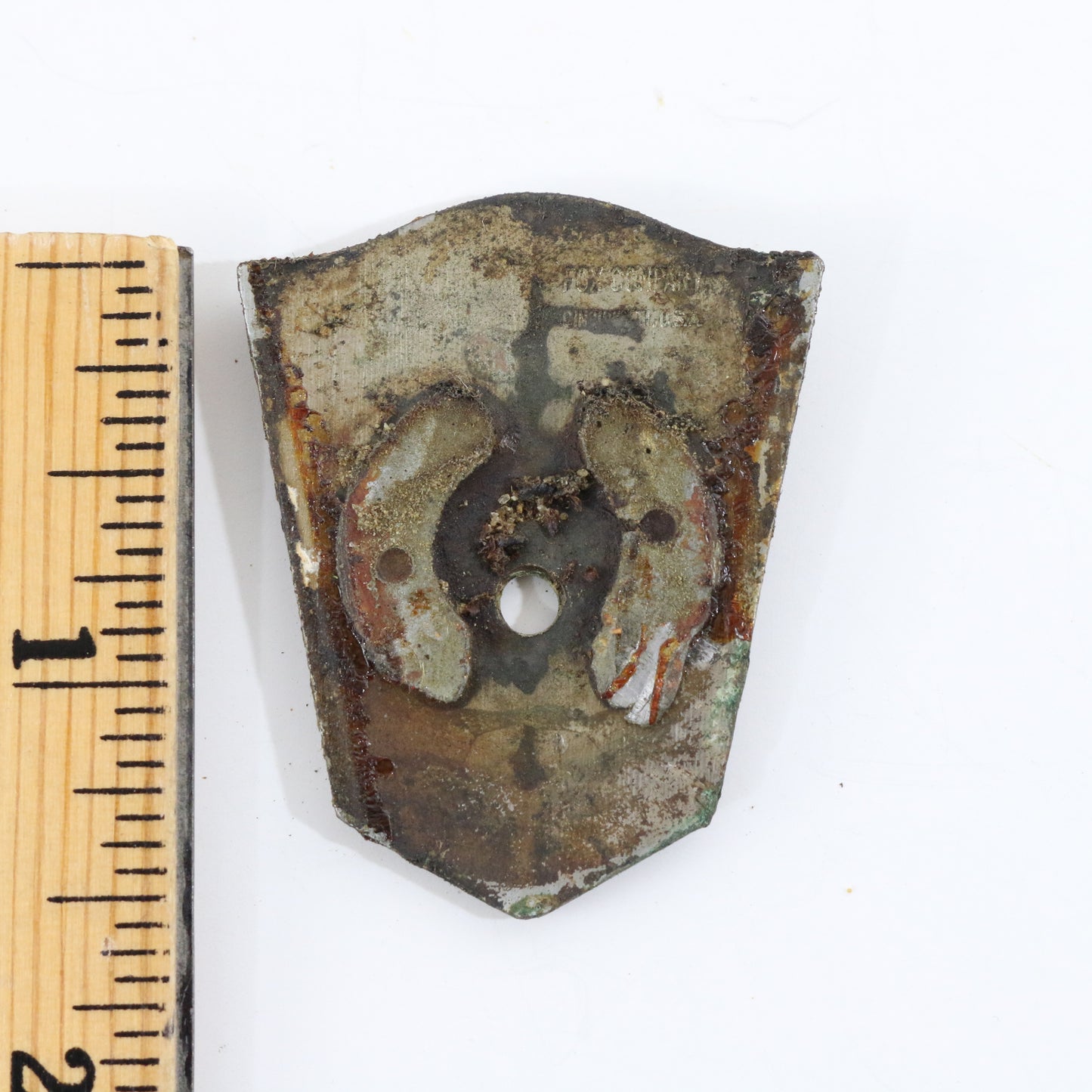 De Vaux Bronze Color Automobile, Truck Emblem Radiator Badge 1.75��� 1930s Era