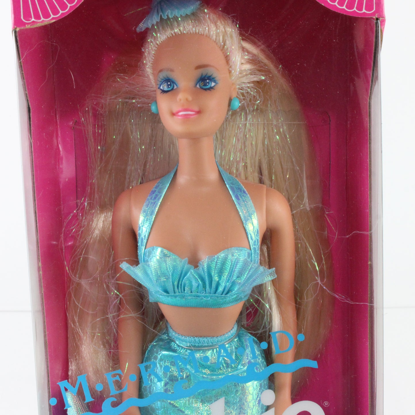 Mermaid Barbie Sirene Blonde Color Changing Hair Mattel 1434 Canadian Release