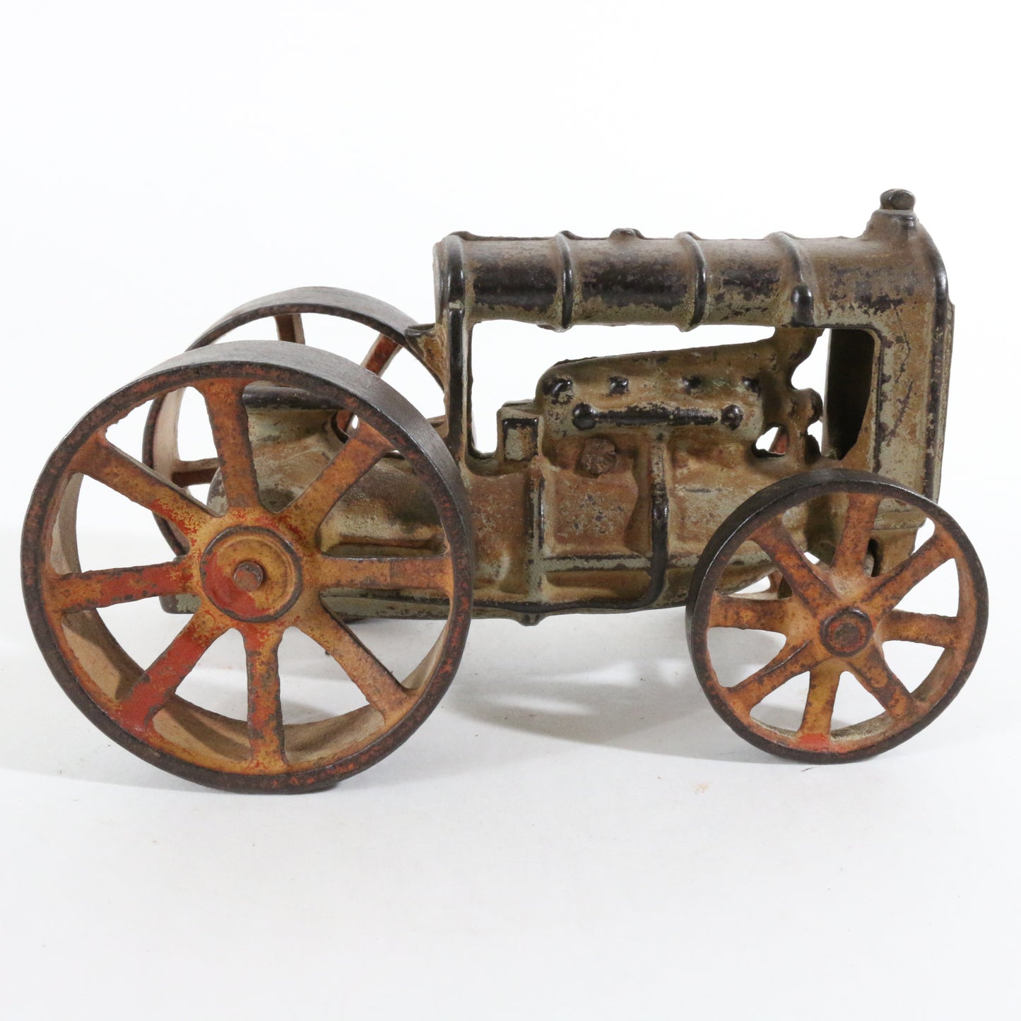 Vintage Fordson Tractor Farm Model Arcade Cast Iron 6��� NICE PATINA