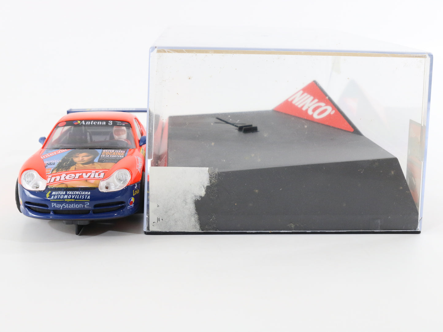Porsche #28 Interviu Orange & Blue 1:32 Ninco Slot Car