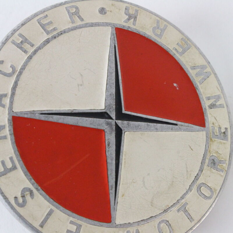 Eisenacher Motorenwerk 2.5" Metal Emblem Badge DDR Wartburg Automobiel