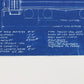 Milwaukee Electric Plan & Elevation Car 496 Trolley Blueprint 1922 9.75"