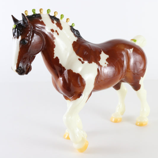 Breyer Seamus Glossy Clydesdale Stallion CCA 157 Made Traditional Draft Horse