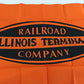 Illinois Terminal Railroad Orange Black Train Flag 2x3 USA