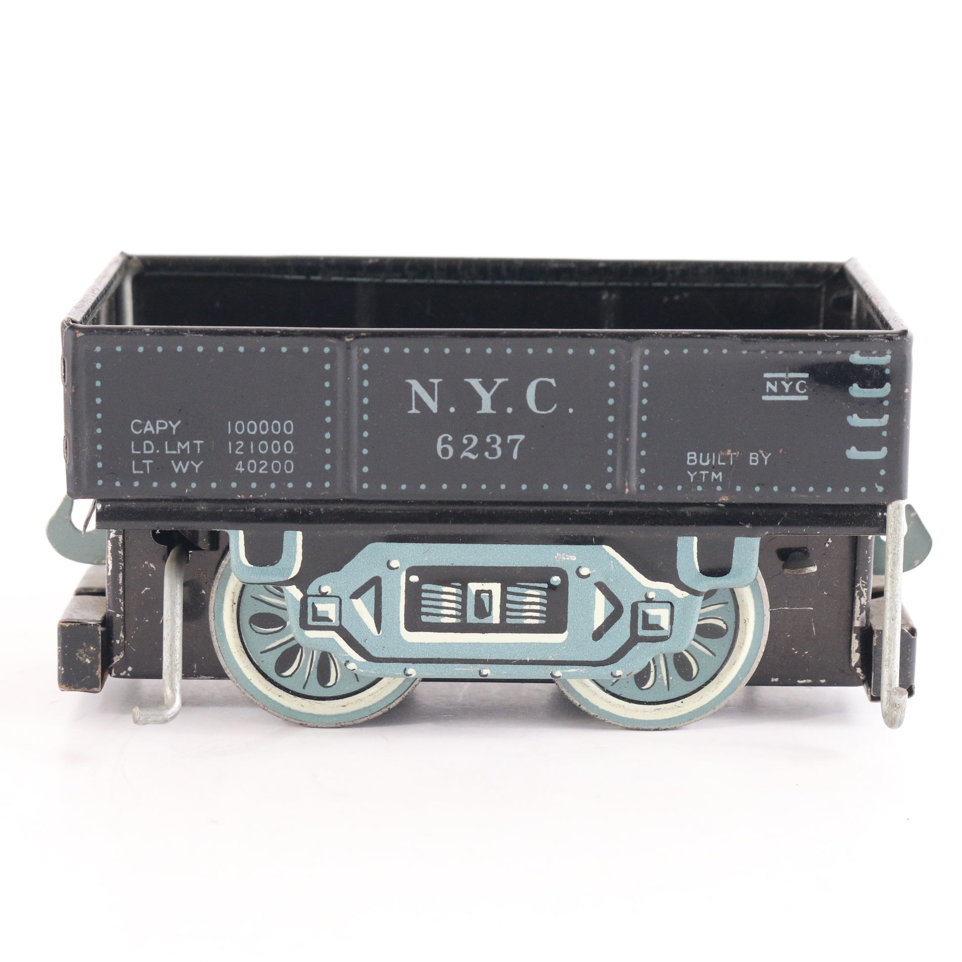 New York Central NYC 6237 Alps Tin Litho Steam Loco Tender Japan 4" small-scale Japanese tin train component