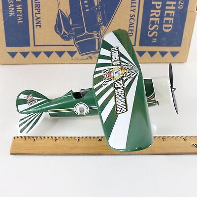 Ertl 1929 Lockheed Air Express Diecast Metal Coin Bank Plane 3434 8"