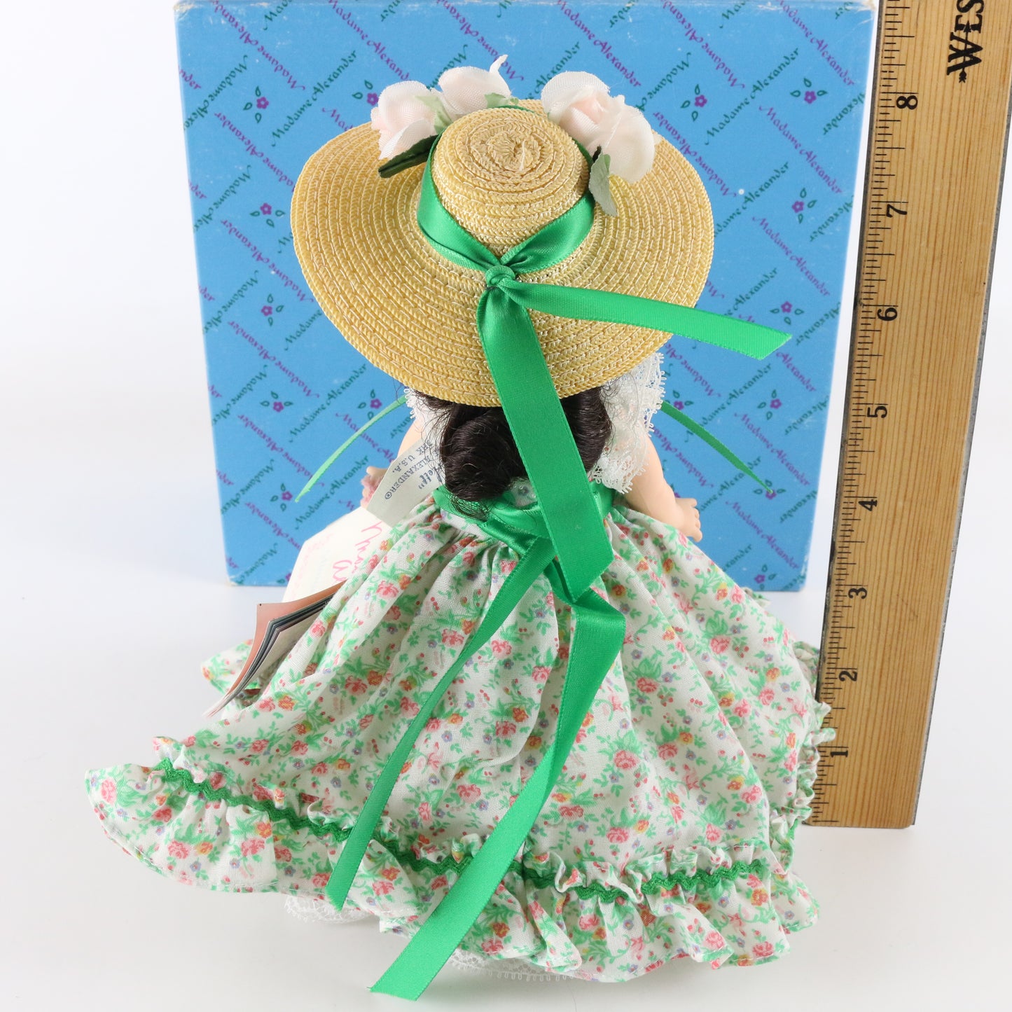 Scarlett Madame Alexander Green Dress Girl Doll 8" 426