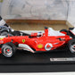 "Ferrari F2004 Rubens Barrichello Hot Wheels 1:18 scale model car replica"