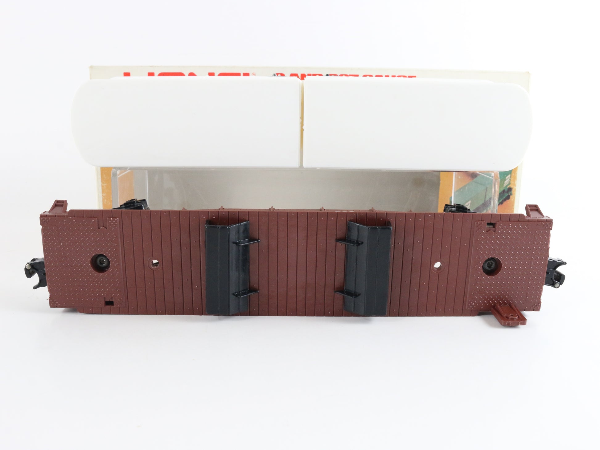 Southern Pacific SP 9333 Piggyback Flat Car W/ Trailers Lionel O 6-9333 classic SP intermodal freight model