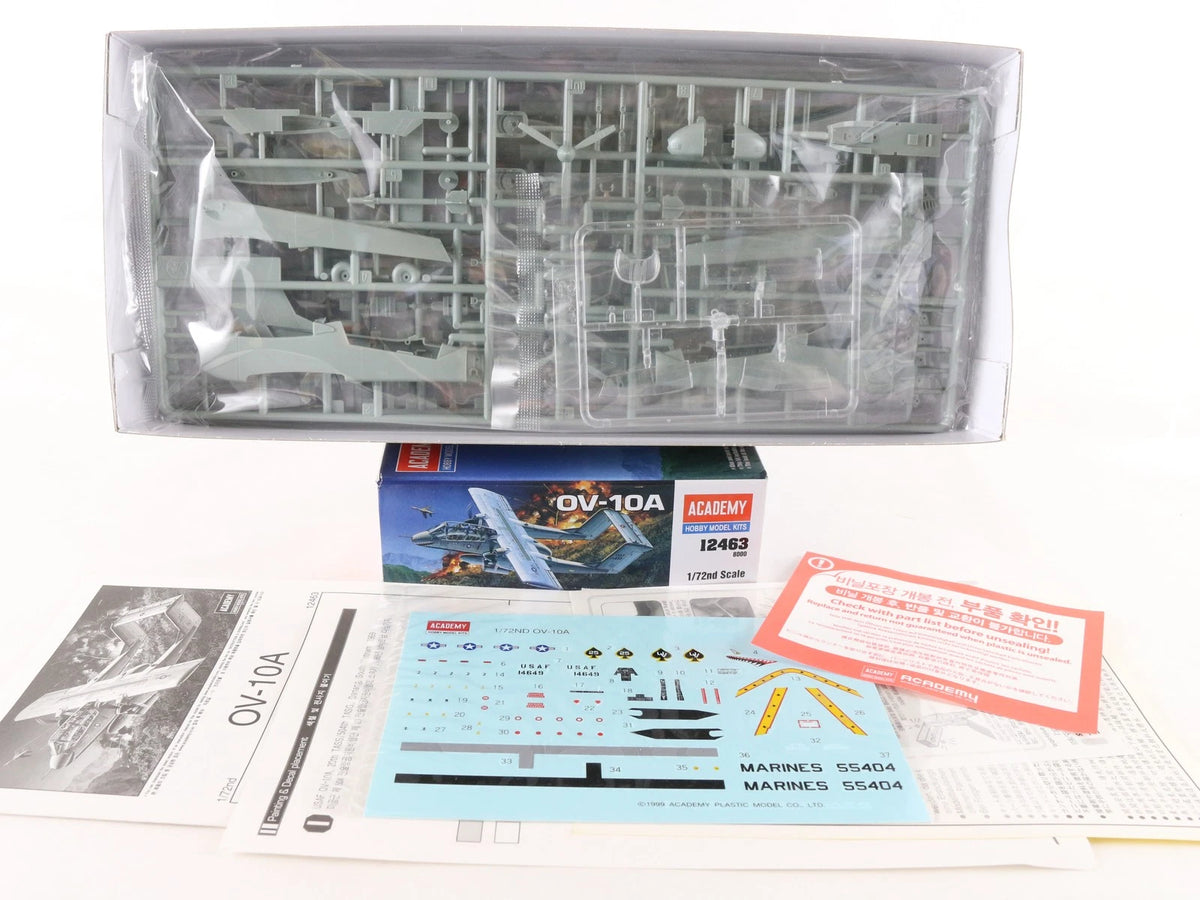 OV-10A North American Rockwell Academy 1:72 12463 8000 Attack Plane Kit