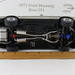1971 Ford Mustang Boss 351 Fastback Metallic Pewter Danbury Mint 1:24 Diecast