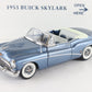1953 Buick Skylark Blue Convertible Danbury Mint 1:24 Diecast Car