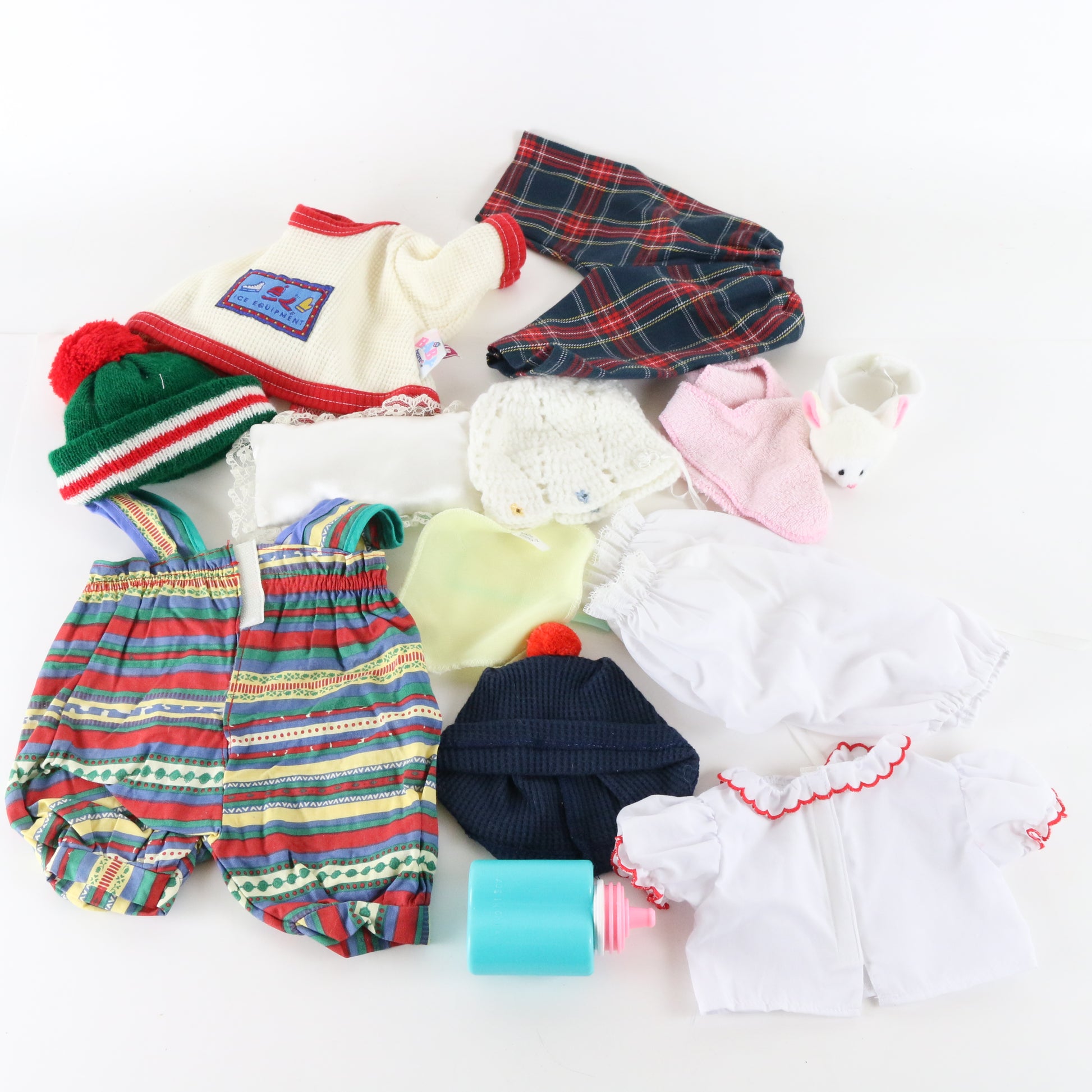 Vintage Suitcase Bitty Baby American Girl Pleasant Co W/ Clothes & Box