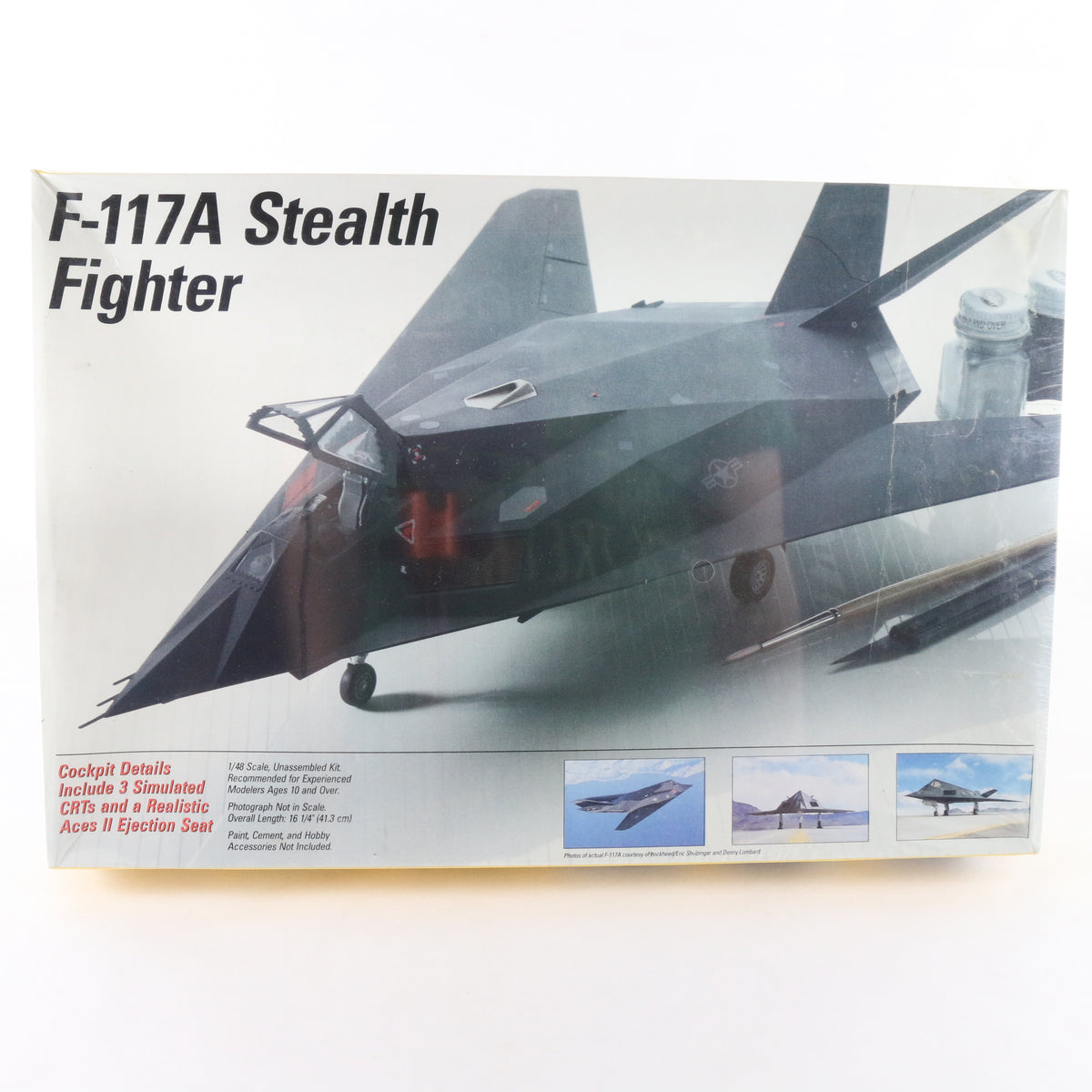 F-117A Stealth Fighter Plane Testors 1:48 Sealed Model Aircraft Kit 577